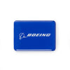 Boeing Rectangle Blue Magnet