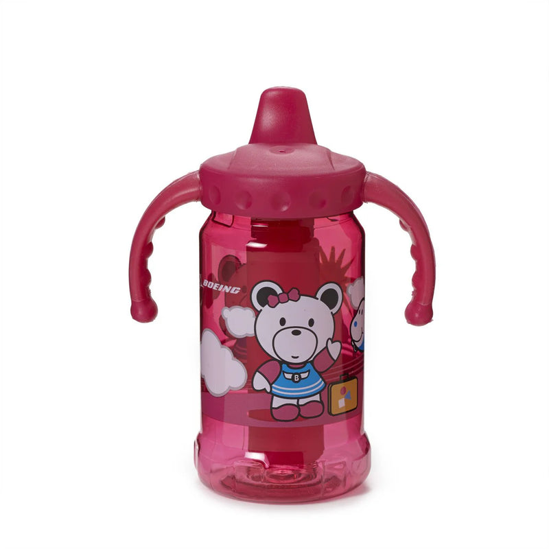 Boeing 350ml Sipply Bottle Jetsi and Jumbo Pink