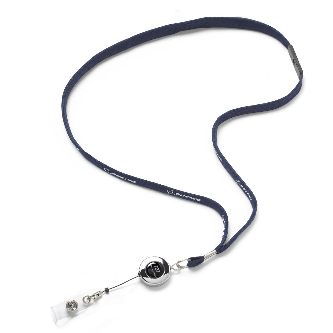 Boeing 787 Retractable Lanyard Navy