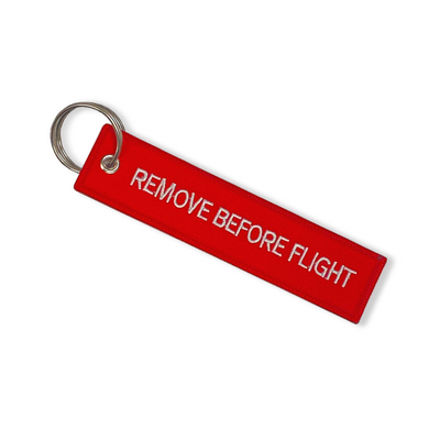 Flight Experience "Remove Before Flight" Keychain