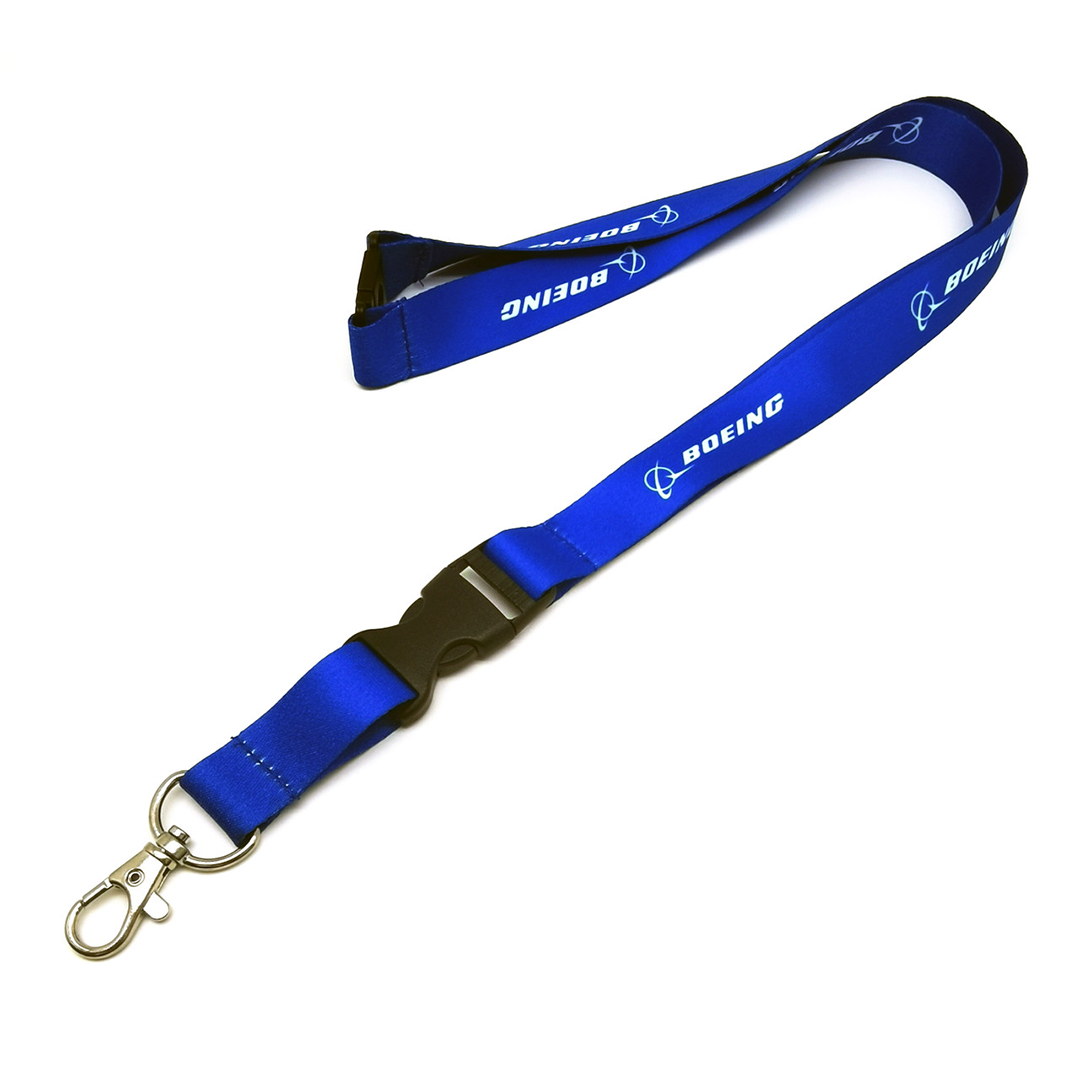 Boeing Blue Lanyard