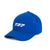 A blue hat with 737 on the front in Boeing font.