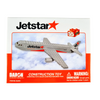 A Daron Lego construction toy of a Jetstar aircraft with 55 pieces included.