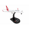 A model aircraft of the Qantas 737-800, the scale is 1:300